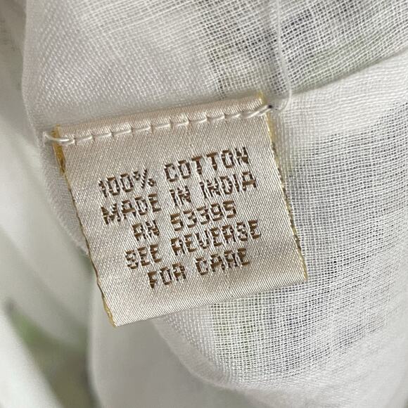 Vintage Adini S Groovy Floral Mini Dress India Cotton Y2K Psychedelic Boho - Picture 3 of 8